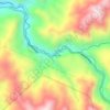 Mapa topográfico La Esperie, altitud, relieve