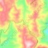 Mapa topográfico 南撒, altitud, relieve