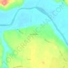 Mapa topográfico Misión de Rahue, altitud, relieve