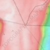 Mapa topográfico Cerro Roraima, altitud, relieve