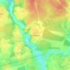 Mapa topográfico Шемякино, altitud, relieve