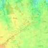 Mapa topográfico Erlte, altitud, relieve