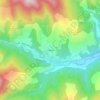 Mapa topográfico La Masou, altitud, relieve