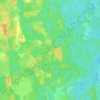 Mapa topográfico урочище Безлюдное, altitud, relieve