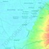Mapa topográfico Bombon, altitud, relieve