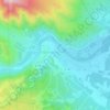 Mapa topográfico Robinet - Point d'eau, altitud, relieve
