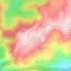 Mapa topográfico Sommet du Laquina, altitud, relieve