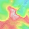 Mapa topográfico Cac Càrn Mòr, altitud, relieve