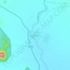 Mapa topográfico Jambughoda, altitud, relieve