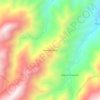 Mapa topográfico Nuevo Paraiso, altitud, relieve
