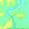 Mapa topográfico Bashi, altitud, relieve