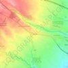 Mapa topográfico El Pochote, altitud, relieve