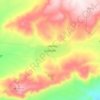 Mapa topográfico Loliondo, altitud, relieve