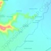 Mapa topográfico Sarapampa Llaccaccoyo, altitud, relieve