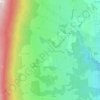 Mapa topográfico Injoux, altitud, relieve