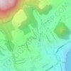 Mapa topográfico La Plaine, altitud, relieve