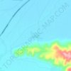 Mapa topográfico Yumurcaklı, altitud, relieve