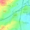Mapa topográfico Greylees, altitud, relieve