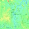 Mapa topográfico Yongzhou, altitud, relieve