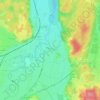 Mapa topográfico Hörmanshofen, altitud, relieve
