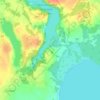 Mapa topográfico Новая Псуя, altitud, relieve