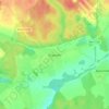 Mapa topográfico Огуднево, altitud, relieve