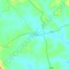 Mapa topográfico Gonikoppalu, altitud, relieve