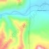 Mapa topográfico Flag Peak, altitud, relieve
