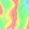 Mapa topográfico Gomlumannatindur, altitud, relieve