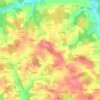 Mapa topográfico Nöham, altitud, relieve