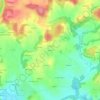 Mapa topográfico Kerprat, altitud, relieve