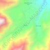Mapa topográfico Imbiola, altitud, relieve
