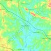 Mapa topográfico Neyyatinkara, altitud, relieve