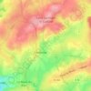 Mapa topográfico Hameau Clapet, altitud, relieve