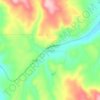 Mapa topográfico Alemdağı, altitud, relieve