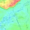 Mapa topográfico Pelletan, altitud, relieve