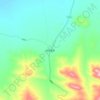 Mapa topográfico Namco, altitud, relieve