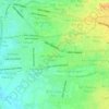 Mapa topográfico BTN Kekalik, altitud, relieve