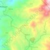 Mapa topográfico Bulalacao, altitud, relieve