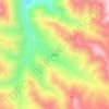 Mapa topográfico Rumbak, altitud, relieve