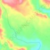 Mapa topográfico El Empalme, altitud, relieve