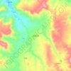 Mapa topográfico Huolongping, altitud, relieve
