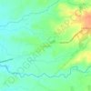 Mapa topográfico Liwayway, altitud, relieve
