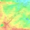 Mapa topográfico Le Chesnay-Piguelais, altitud, relieve