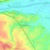 Mapa topográfico Heighington, altitud, relieve