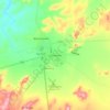 Mapa topográfico Carnarvon, altitud, relieve