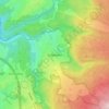 Mapa topográfico Solwaster, altitud, relieve