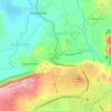 Mapa topográfico Bito Buadi Itowa, altitud, relieve