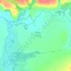 Mapa topográfico Макеевка, altitud, relieve