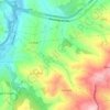 Mapa topográfico Riboia, altitud, relieve